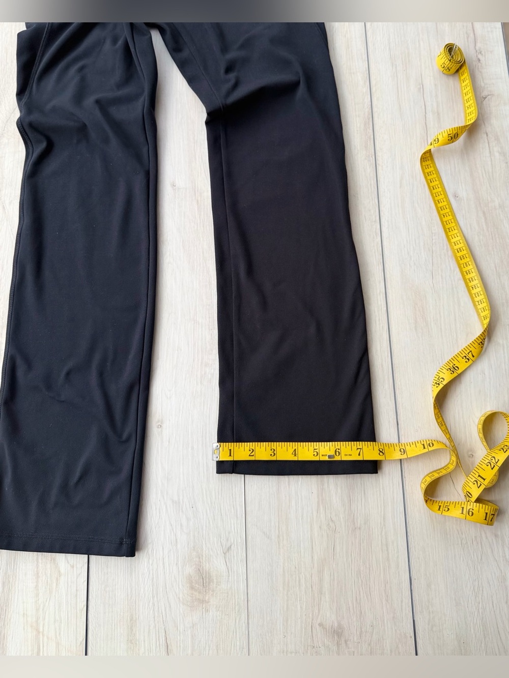 Jockey Black Wide Leg Crossover Yoga Pant Pockets Breathable Stretch Small Reg - Picture 10 of 10